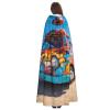 YKJJFVZ Beach Bus Print Rogue Cosplay Adult Halloween Witch Hooded Cloak Cape Unisex Costume For Horror Parties Masquerade view 4
