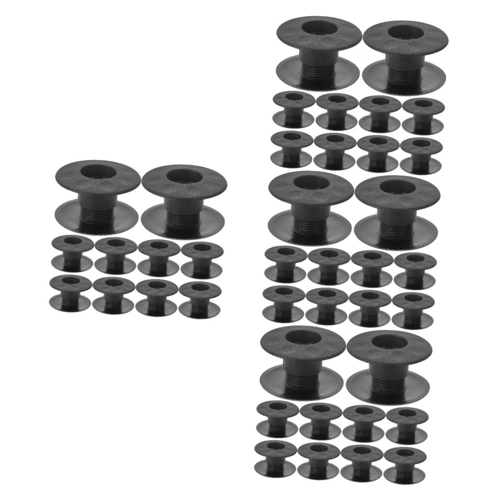 Happyyami 20pcs Foosball Bearings Replacement Parts and Easy to Install for Tabletop Soccer Machines Sturdy Plastic Design for Use