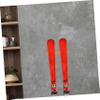 KOMBIUDA 2pcs Snowboard Wall Mount Hanger Rack Vertical Ski Holder Organizer for Home Storage Design for Efficient Ski Snowboard Display and Easy Access view 2