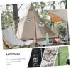 CORHAD Camping Light Hooks Set Multi-Function Stainless Steel Hook Tent Lamp Hanger for Outdoor Use view 2