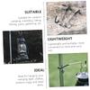 CORHAD Camping Light Hooks Set Multi-Function Stainless Steel Hook Tent Lamp Hanger for Outdoor Use view 4