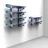 GRRICEPL Wall Mounted Snowboard Rack, Wall Mounted Skateboard Display Rack, Longboard Skateboard Hanging Multi-Tier Display Racks(30 cm) view 4