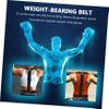 KOMBIUDA Running Assist Belt Weighted Straps Resistance Training Belt for Sports for Fitness and Outdoor Exercises view 4