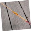 Anneome 20pcs Camping Tent Canopy Rope Buckle Aluminum Alloy Tent Rope Fastener Easy Adjust Strong Wind and Rain Protection view 3