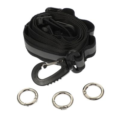 Toddmomy Mountaineering Gear Nylon Webbing Straps Tree Climbing Equipment Reflective Storage Belt for Camping