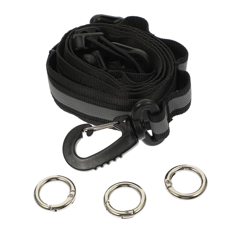 Toddmomy Mountaineering Gear Nylon Webbing Straps Tree Climbing Equipment Reflective Storage Belt for Camping