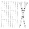 BESPORTBLE 250pcs Professional Reusable Golf Tees Unbreakable Golf Pegs Scale Design Ball Holders Spikes Outdoor Training Aids view 1