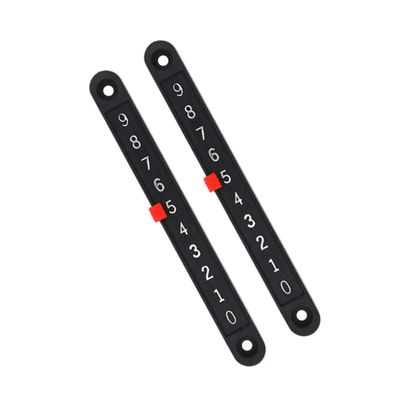 SKISUNO 2pcs Plastic Football Scoring Counters for Training Game Scorekeeper Bar