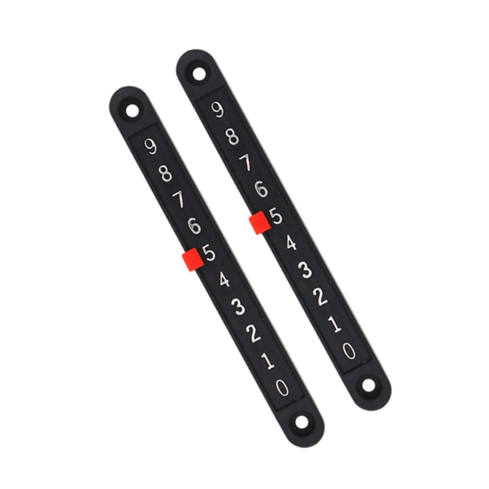 SKISUNO 2pcs Plastic Football Scoring Counters for Training Game Scorekeeper Bar