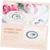 JEWEDECO Ceramic Tray Jewelry Holder Dish Modern Decorative Plate for Earrings Necklaces Rings view 2