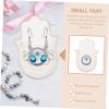 JEWEDECO Ceramic Tray Jewelry Holder Dish Modern Decorative Plate for Earrings Necklaces Rings view 3