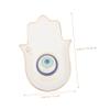 JEWEDECO Ceramic Tray Jewelry Holder Dish Modern Decorative Plate for Earrings Necklaces Rings view 4