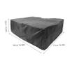 KOMBIUDA Soccer Table Cover for Indoor Foosball Fits Easy Installation Water Football Table Shield view 4