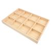 AOKWAWALIY Jewelry Organizer Dresser Drawers Compartment Jewelry Pillow Display Jewelry Drawer Dividers Necklace House Decorations for Dresser Adorn Tray Diverder Jewelry Display Tray Wooden view 1