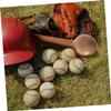 Anneome 2pcs Baseball Glove Shaping Mallet Wooden Hammer Tool for Softball Baseball Training Break Shape Gloves Design for Use view 2