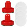 KOMBIUDA 1set Ice Hockey Pucks and Replacement Paddles Includes and Balls for Hockey Tables for Indoor Play and Events view 1