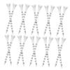 Happyyami 100pcs Professional Golf Tees Wooden Golf Ball Holders Consistent Scale Design view 2