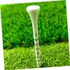 Happyyami 100pcs Professional Golf Tees Wooden Golf Ball Holders Consistent Scale Design view 3