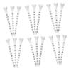 Happyyami 100pcs Professional Golf Tees Wooden Golf Ball Holders Consistent Scale Design view 4