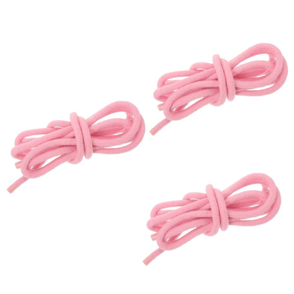 Toddmomy 3pcs Gymnastics Training Rope Cotton Artistic Rope for Flexibility and Coordination for Gymnastics and Competition Practice Vibrant
