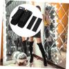AOKWAWALIY 1 Set Anti-drop Strap Elastic Pant Elastic Adjustable Boot Belt Football Girdle Adjustable High Boot Straps Anti-slip Strap Elastic Straps Boots Anti-dropping Belt Polyester Black view 3