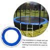 HONMEET 1pc Trampoline Protection Pad Guard Cover for Round Trampolines Easy to Install Safety Mat Pe Material for Outdoor Use Fits Diameter Blue view 2
