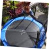 HONMEET 1pc Trampoline Protection Pad Guard Cover for Round Trampolines Easy to Install Safety Mat Pe Material for Outdoor Use Fits Diameter Blue view 3