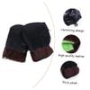 PLAFOPE Windproof Pu Outdoor Cycling Gloves Durable Winter Hands Protector for Motorbike and Bicycle Riding Warm Comfortable Design view 3
