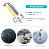 COOLHIYA 6pcs Heavy Duty Coiled Lanyard Retractable Safety Rope for Fishing Hiking Camping and Outdoor Activities and Flexible Design view 4