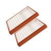 AOKWAWALIY 2pcs Press Wood Jewelry Trays Bead Organizer Earring Holder for Jewelry Necklace Display Holder Flannel view 1