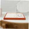 AOKWAWALIY 2pcs Press Wood Jewelry Trays Bead Organizer Earring Holder for Jewelry Necklace Display Holder Flannel view 3