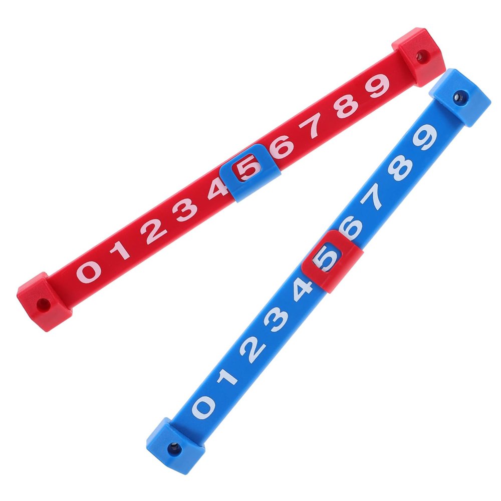 VICASKY 2pcs Score Counter for Foosball Tables Indicator for Family Football Games Break Resistant Design Stylish Boat-Shaped Scoreboard for Easy Tracking