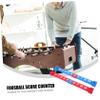 VICASKY 2pcs Score Counter for Foosball Tables Indicator for Family Football Games Break Resistant Design Stylish Boat-Shaped Scoreboard for Easy Tracking view 2