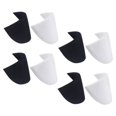 AOKWAWALIY 4 Pairs Suit Shoulder Pads Reusable Shoulder Pads Push up Shoulder Pads Shoulder Pads for Clothing Shoulder Pads for Women Clothing Anti Slip Shoulder Pads Sponge