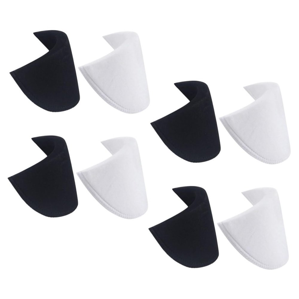 AOKWAWALIY 4 Pairs Suit Shoulder Pads Reusable Shoulder Pads Push up Shoulder Pads Shoulder Pads for Clothing Shoulder Pads for Women Clothing Anti Slip Shoulder Pads Sponge