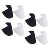 AOKWAWALIY 4 Pairs Suit Shoulder Pads Reusable Shoulder Pads Push up Shoulder Pads Shoulder Pads for Clothing Shoulder Pads for Women Clothing Anti Slip Shoulder Pads Sponge view 1