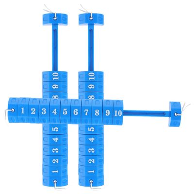 BESPORTBLE 3pcs Foosball Score Counters Durable Scoring Markers for Table Football Easy to Use Lightweight and Portable Scorekeepers for Standard Foosball Tables