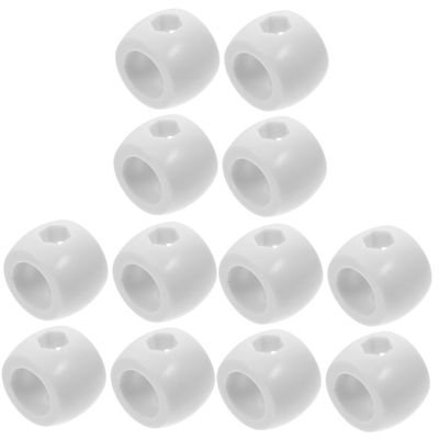 Abaodam 12pcs Foosball Replacement Parts Football Accessories Soccer Rod Bearings Tabletop Goal Bars Foosball Rod Stop Ring Table Accessories Ring