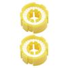 Anneome 4pcs Automatic Inflatable Life Jacket Accessories Portable Life Vest Bobbin Pills for Emergency Inflation Water-Soluble Tablets for Various Water Activities view 2