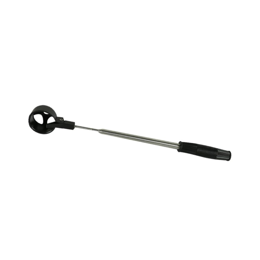 Gogogmee Automatic Locking Telescopic Ball Retriever Stainless Steel Shaft Comfortable Skid Handle Easy-Pack for Golf