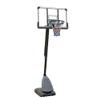 Adjustable Basketball Hoop System 7.5-10ft Height, 44" Shatterproof Backboard, Portable Stand with Stable Base and Wheels, All-Weather Net, Indoor Outdoor Use for Adults Training view 1
