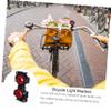 WOONEKY 1set Rotatable Bike Flashlight Holder Easy Install Front Lamp Bracket for Cycling Compatible Flashlights No Tools Required view 2