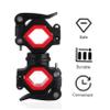 WOONEKY 1set Rotatable Bike Flashlight Holder Easy Install Front Lamp Bracket for Cycling Compatible Flashlights No Tools Required view 4