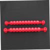 KOMBIUDA 2pcs Durable Foosball Score Keeper Multifunctional Scoring Counters for Table Soccer Easy to Install with Keys Red view 2