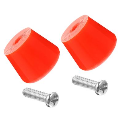 WOONEKY Roller Skating Stops Roller Skates Brake Pad 4pcs Brake Block for Roller Skates Accessories Brakes