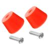 WOONEKY Roller Skating Stops Roller Skates Brake Pad 4pcs Brake Block for Roller Skates Accessories Brakes view 1