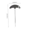 BESTYASH 1piece Shoe Lace Tightener Pullers for Roller Skates and Hockey Skates Stainless Steel Tool for Secure Fit for Active Sports and Daily Use view 2