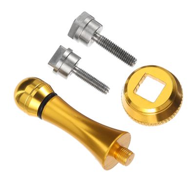 SOESFOUFU Fishing Reel Handle Lever Drag Reel Accessory Fishing Tool Kit Aluminum Alloy Stainless Steel Smooth Surface Balance Bar