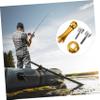 SOESFOUFU Fishing Reel Handle Lever Drag Reel Accessory Fishing Tool Kit Aluminum Alloy Stainless Steel Smooth Surface Balance Bar view 3