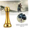 SOESFOUFU Fishing Reel Handle Lever Drag Reel Accessory Fishing Tool Kit Aluminum Alloy Stainless Steel Smooth Surface Balance Bar view 4